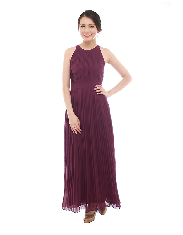 Destiny Maxi Dress in Majestic Purple